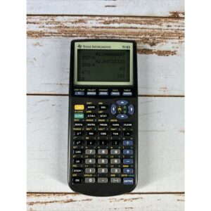 Texas Instruments TI-83 Plus Graphing Calculator Black No Cover